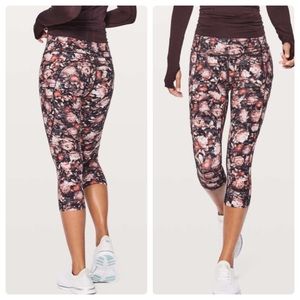 Lululemon Fast & Free Crop II Nulux 19" Leggings